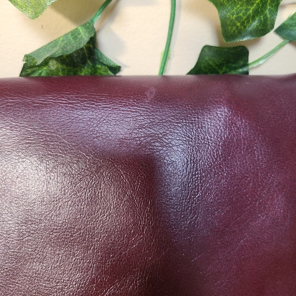 Vintage Horseshoe Leather Envelope Shoulder Clutch - Picture 6 of 13